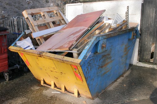 Professional garden clearance team working in Bethnal Green